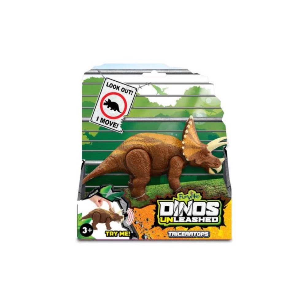 Funville dinos unleashed -triceratops with Dino sounds